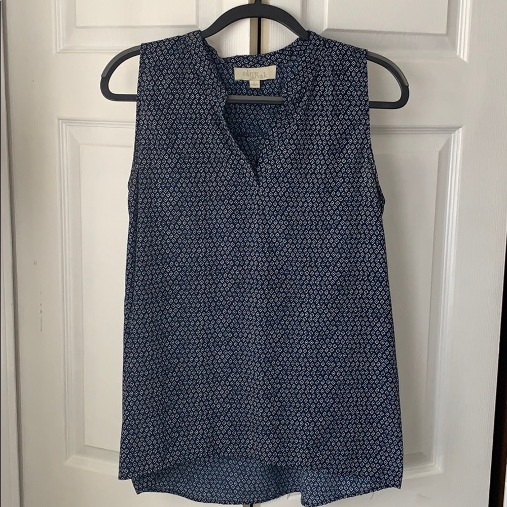 Olive & Oak patterned tank top